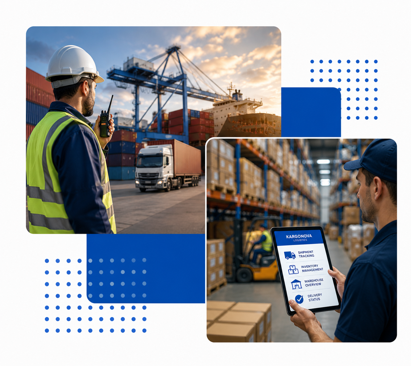 Logistics operations in modern design
